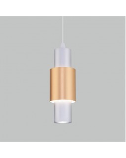 Подвесной светильник Eurosvet 50204/1 LED матовое серебро/матовое золото