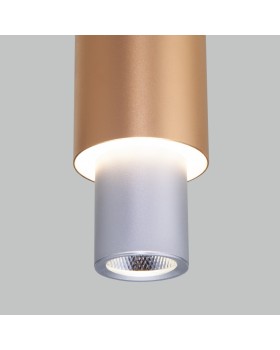 Подвесной светильник Eurosvet 50204/1 LED матовое серебро/матовое золото-foto4