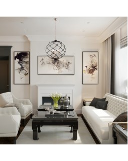 Подвесная люстра Eurosvet 60105/5 черный-foto2