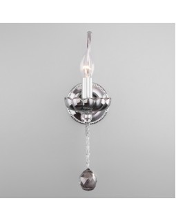 Бра Eurosvet 10107/1 хром/дымчатый хрусталь Strotskis-foto3