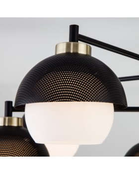 Люстра на штанге Eurosvet 70106/6 черный-foto4