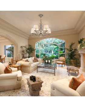 Подвесная люстра Eurosvet 60089/5 античная бронза-foto2