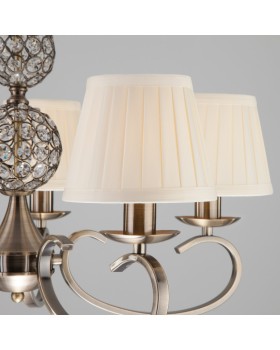 Подвесная люстра Eurosvet 60089/5 античная бронза-foto3