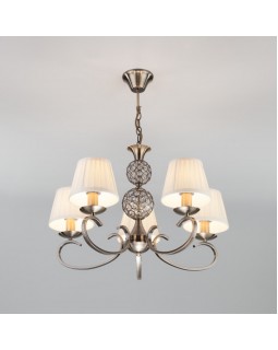 Подвесная люстра Eurosvet 60089/5 античная бронза-foto4
