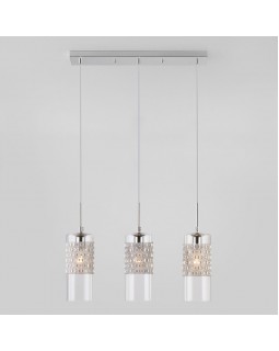 Подвесной светильник Eurosvet 50148/3 хром-foto3