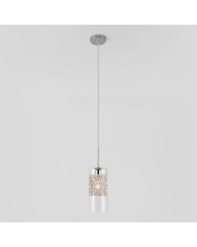 Подвесной светильник Eurosvet 50148/1 хром-foto3