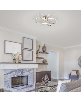 Накладная люстра Eurosvet 90083/3 хром-foto2