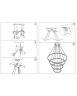 Подвесной светильник Kink Light 08204,01(4000K)-foto2
