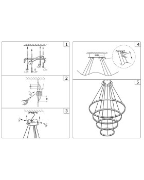 Подвесной светильник Kink Light 08204,01(4000K)-foto2