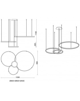 Подвесная люстра Kink Light 08223,33P-foto2