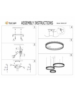 Подвесной светильник Kink Light 08246,01P-foto3