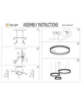 Подвесной светильник Kink Light 08246,01P-foto3