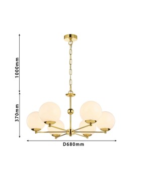 Подвесная люстра Favourite 2811-6P-foto8