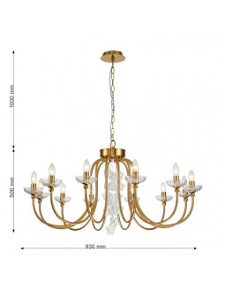 Подвесная люстра Favourite 2871-12P-foto7