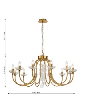 Подвесная люстра Favourite 2871-12P-foto7