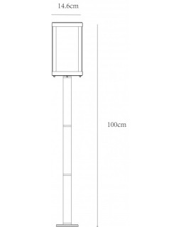Садовый светильник ARTE Lamp A4569PA-1BK-foto3