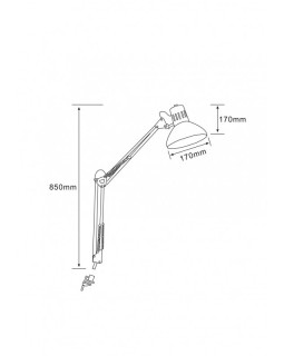 Настольная лампа ARTE Lamp A6068LT-1SS-foto3