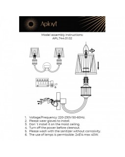 Бра APLOYT APL.744.01.02-foto2