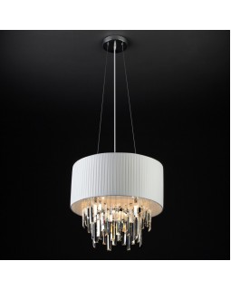 Подвесная люстра Eurosvet 10122/6 хром/прозрачный хрусталь Strotskis Smart (10106/6)-foto4