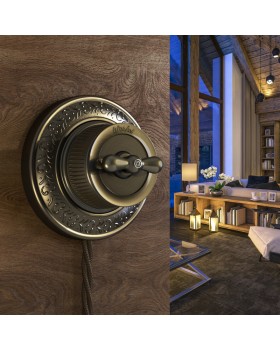 Выключатель Werkel WL19-01-03 (Бронзовый)-foto6