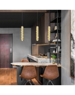Подвесной светильник Elektrostandard 50214/1 LED золото-foto5