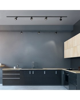 Светильник на шине Elektrostandard Ball Черный 8W 4200K (LTB76) однофазный-foto2