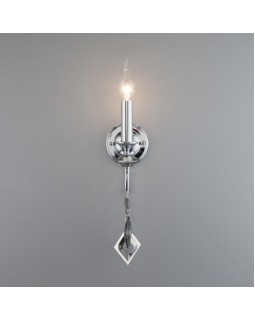 Бра Eurosvet 10120/1 хром/дымчатый хрусталь Strotskis (10110/1)-foto2