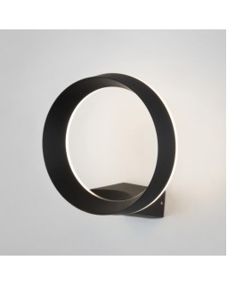 Светильник настенный Elektrostandard 1710 TECHNO LED Ring чёрный-foto2