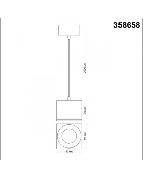 Подвесной светильник Novotech 358658-foto2