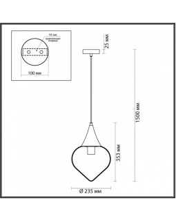 Подвесной светильник Odeon Light 4951/1-foto2