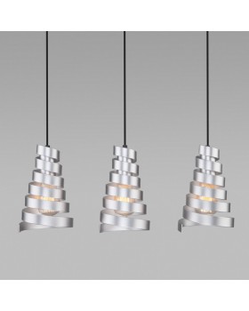 Подвесной светильник Eurosvet 50058/3 серебро-foto2