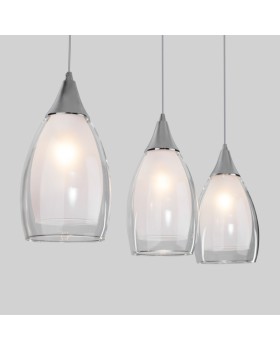 Подвесной светильник Eurosvet 50285/3 хром-foto3