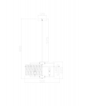 Люстра на штанге Freya FR5166PL-06BS-foto2