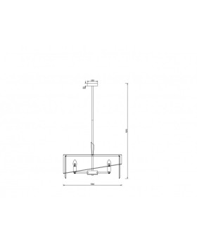 Люстра на штанге Freya FR5170PL-08N-foto2