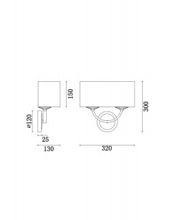 Бра Freya FR5034WL-02CH-foto2