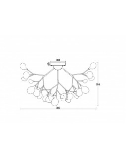 Накладная люстра Freya FR5049CL-36W1-foto2