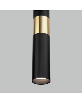 Подвесной светильник Eurosvet 50097/1 черный/золото-foto4