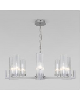 Подвесная люстра Eurosvet 60133/8 серебро-foto3