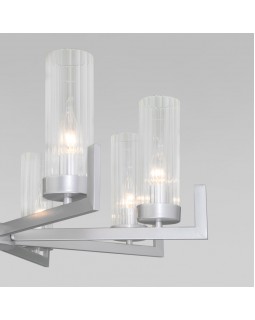 Подвесная люстра Eurosvet 60133/8 серебро-foto5