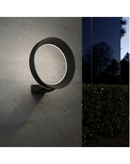 Светильник настенный Elektrostandard 1710 TECHNO LED Ring чёрный-foto5