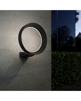 Светильник настенный Elektrostandard 1710 TECHNO LED Ring чёрный-foto5