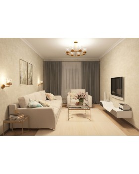 Бра Eurosvet 60127/1 латунь-foto2