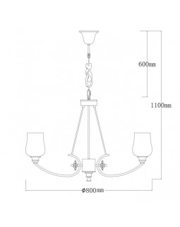 Подвесная люстра MW-Light 386017908-foto12