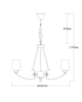 Подвесная люстра MW-Light 386017908-foto12