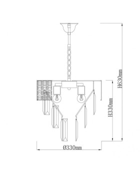 Подвесная люстра DeMarkt 111013906-foto11