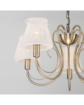 Подвесная люстра Eurosvet 60061/5 античная бронза-foto2