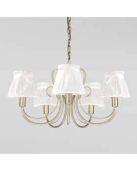 Подвесная люстра Eurosvet 60061/5 античная бронза-foto3