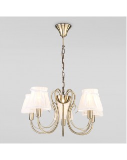 Подвесная люстра Eurosvet 60061/5 античная бронза-foto4