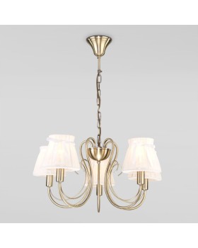 Подвесная люстра Eurosvet 60061/5 античная бронза-foto4