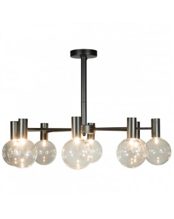 Люстра на штанге LOFT IT 10045/8 Black-foto2